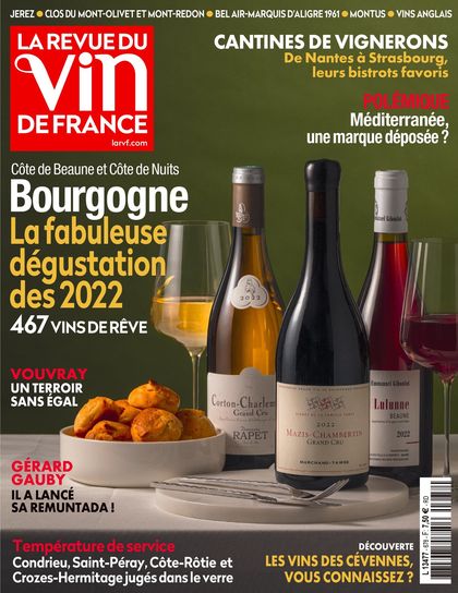 Couverture La Revue du vin de France n° 678 de mars 2024