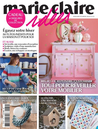 Couverture Marie Claire Idées Numérique n° 172 de mars 2026