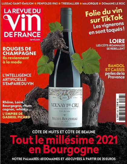 Couverture La Revue du vin de France n° 668 de mars 2023
