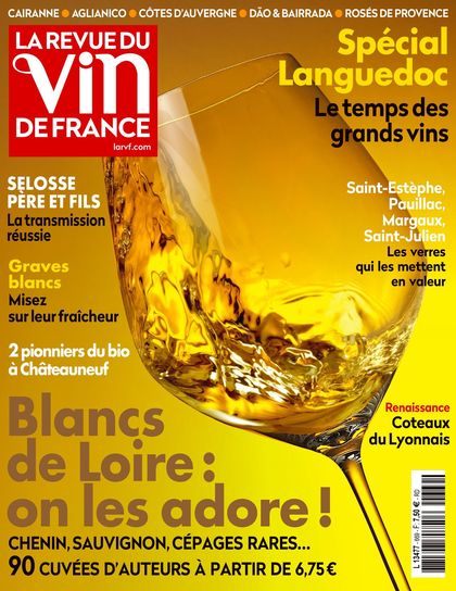 Couverture La Revue du vin de France n° 669 de avril 2023