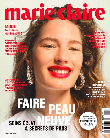 Couverture Marie Claire n° 848 de mai 2023