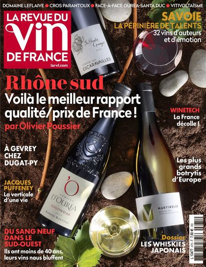 Couverture La Revue du vin de France n° 675 de octobre 2023