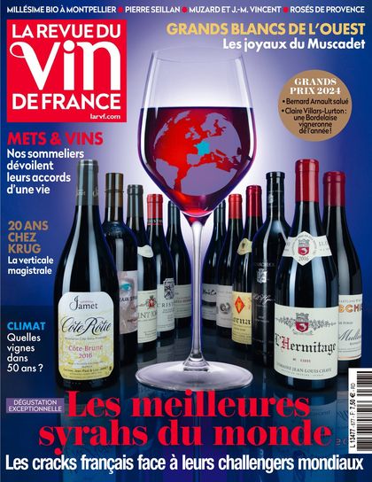 Couverture La Revue du vin de France n° 677 de février 2024