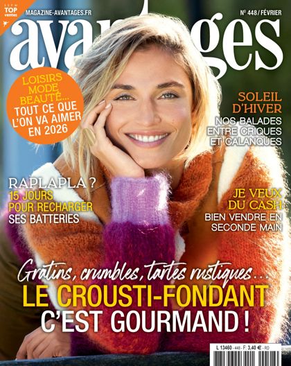 Couverture Avantages n° 448 de février 2026