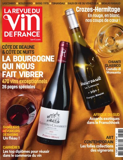 Couverture La Revue du vin de France n° 698 de mars 2026