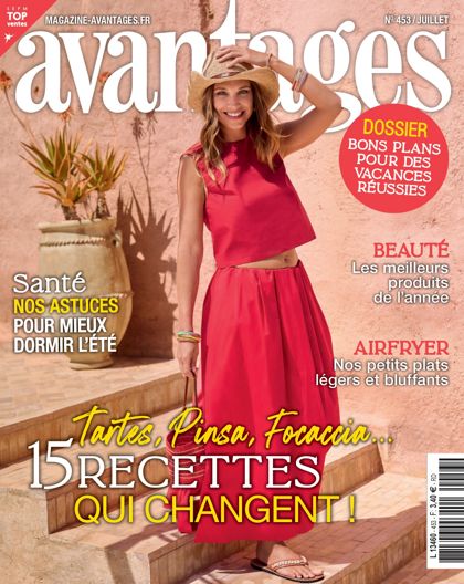 Couverture Avantages n° 453 de juillet 2026
