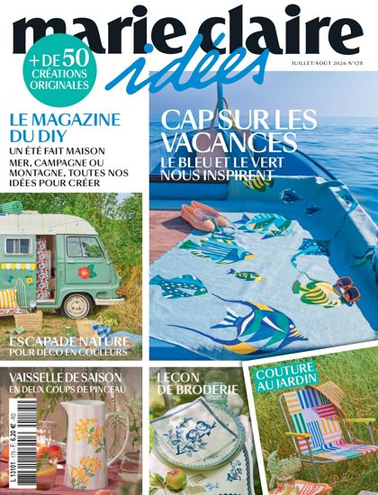Couverture Marie Claire Idées n° 175 de juillet 2026