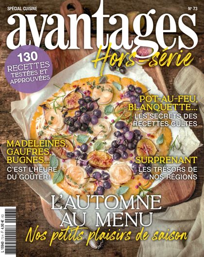 Couverture Hors Série AVANTAGES n° 73 de octobre 2026