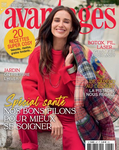 Couverture Avantages n° 457 de novembre 2026