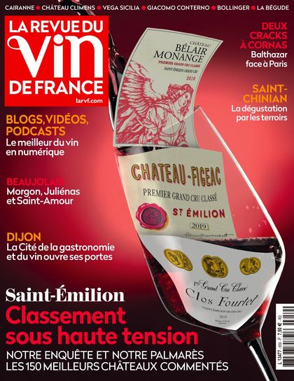 Couverture La Revue du vin de France n° 659 de avril 2022