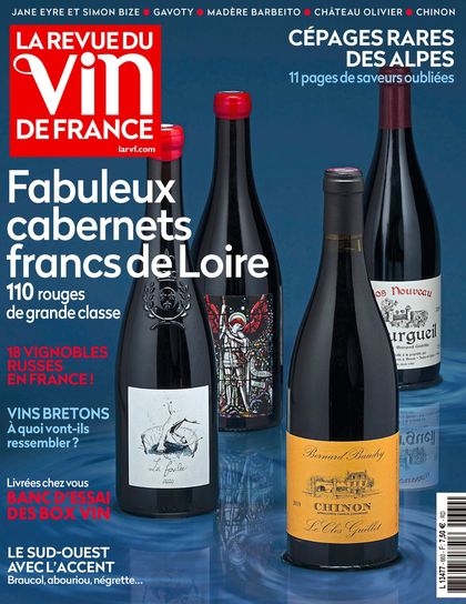 Couverture La Revue du vin de France n° 660 de mai 2022