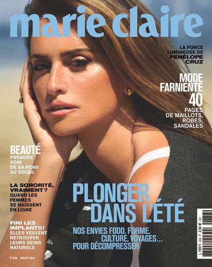 Couverture Marie Claire n° 838 de juillet 2022