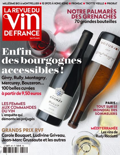 Couverture La Revue du vin de France n° 667 de février 2023